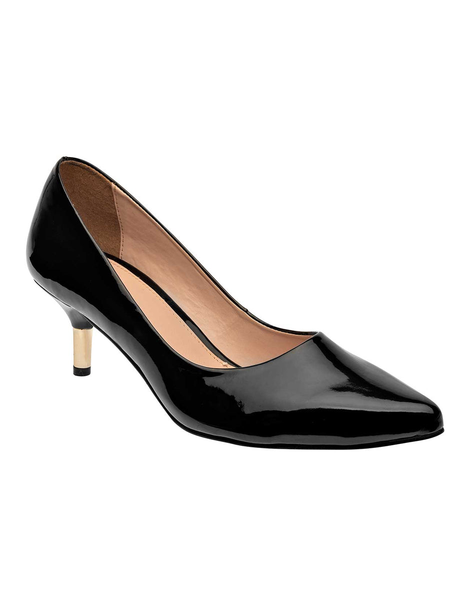 Zapatillas RBCOLLECTION 5200 Negro de Charol para Mujer