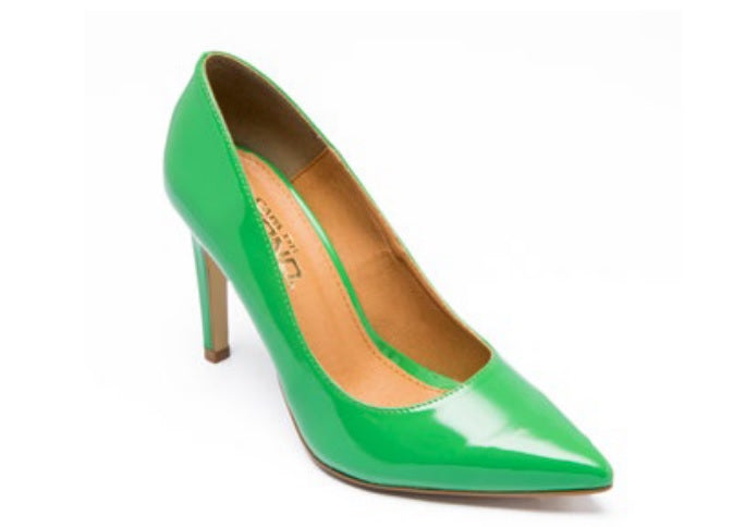 Foto 1 | Zapatillas Ozono 640601 color Esmeralda Charol Formal