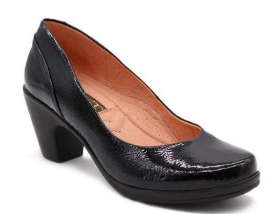 Zapatos Manet 275-05 color Negro Charol Formal