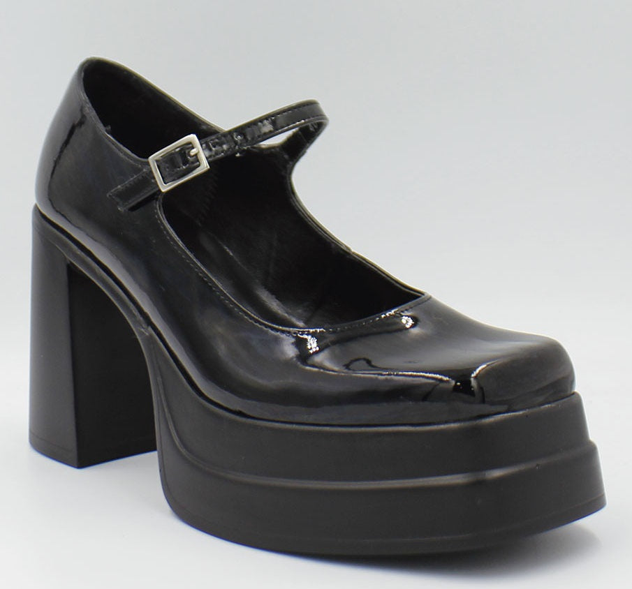 Zapatos Danae Núñez Se 15-753 Charol Negro