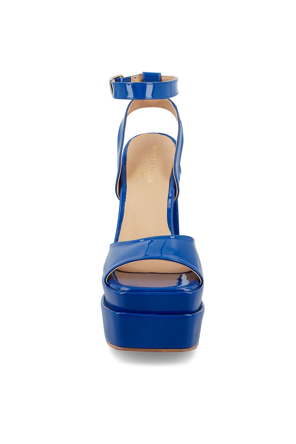 Foto 3 | Zapatillas Mundo Terra Azules con Plataforma para Mujer