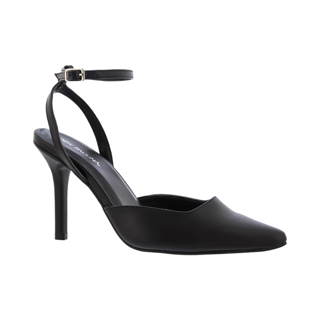 Zapatilla Con Pulsera color Negro Lady Paulina Camila 28503 para Mujer