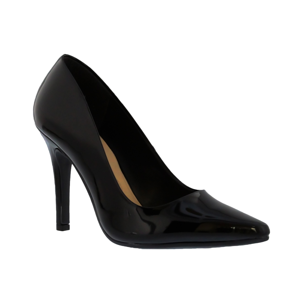 Foto 1 | Zapatilla Negra Formal Lady Paulina Catania 25401 para Mujer