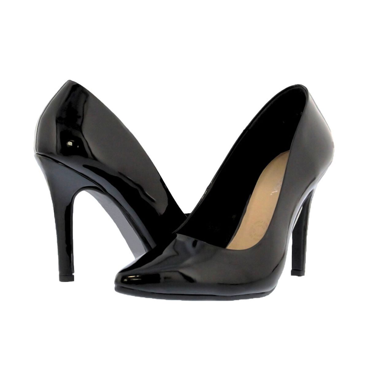 Foto 4 | Zapatilla Negra Formal Lady Paulina Catania 25401 para Mujer