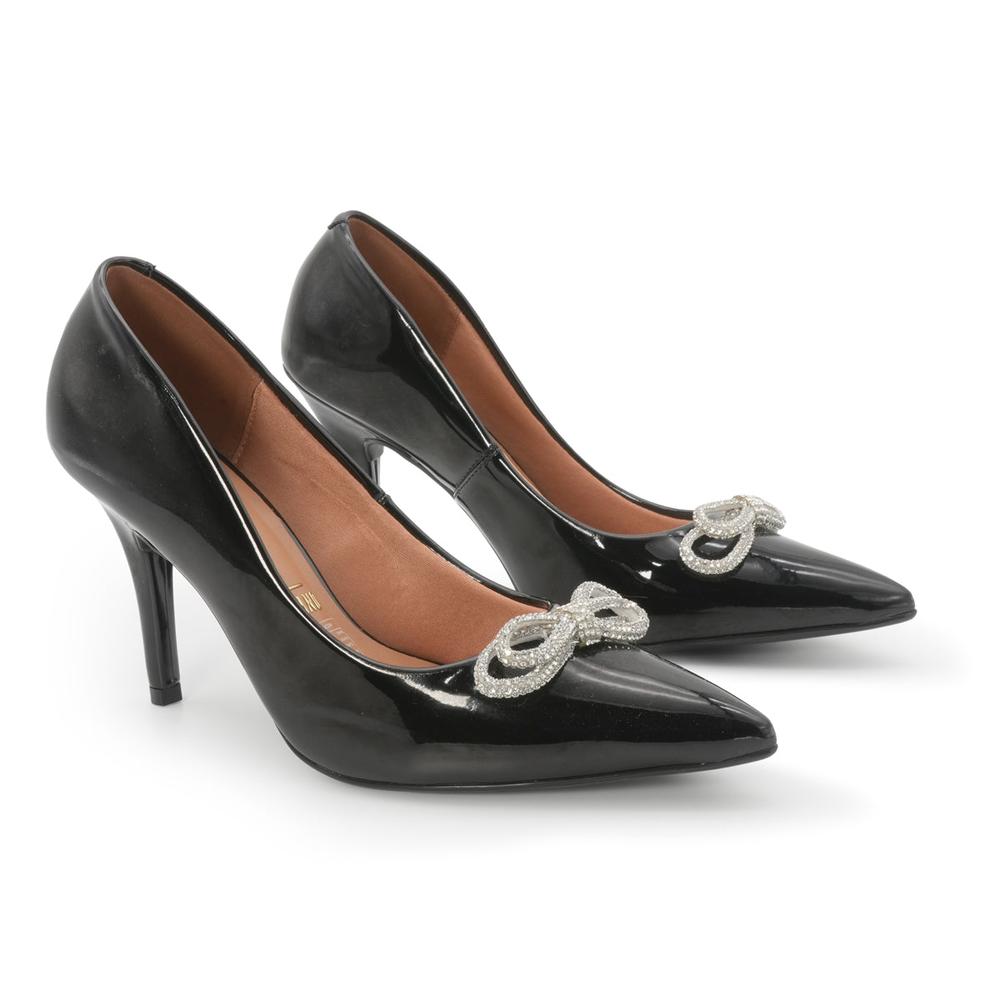 Foto 5 | Zapatilla para Mujer Vizzano Sandy Cristal Negra