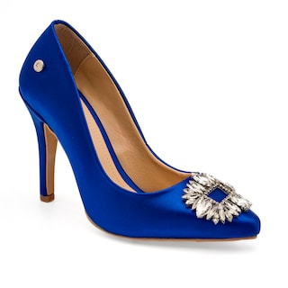 Foto 1 | Zapatillas Moramora Azules para Mujer