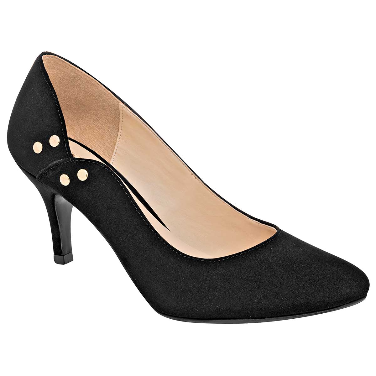 Zapatilla Damita 80071-1 Negras $636