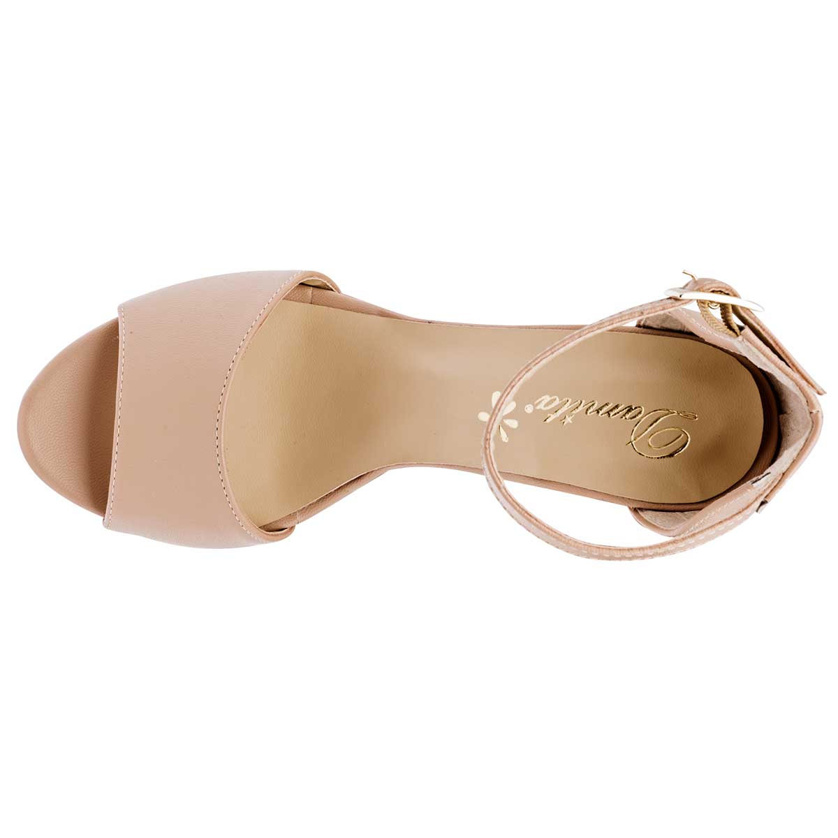 Foto 2 | Zapatilla para Mujer Damita Beige 94332-1