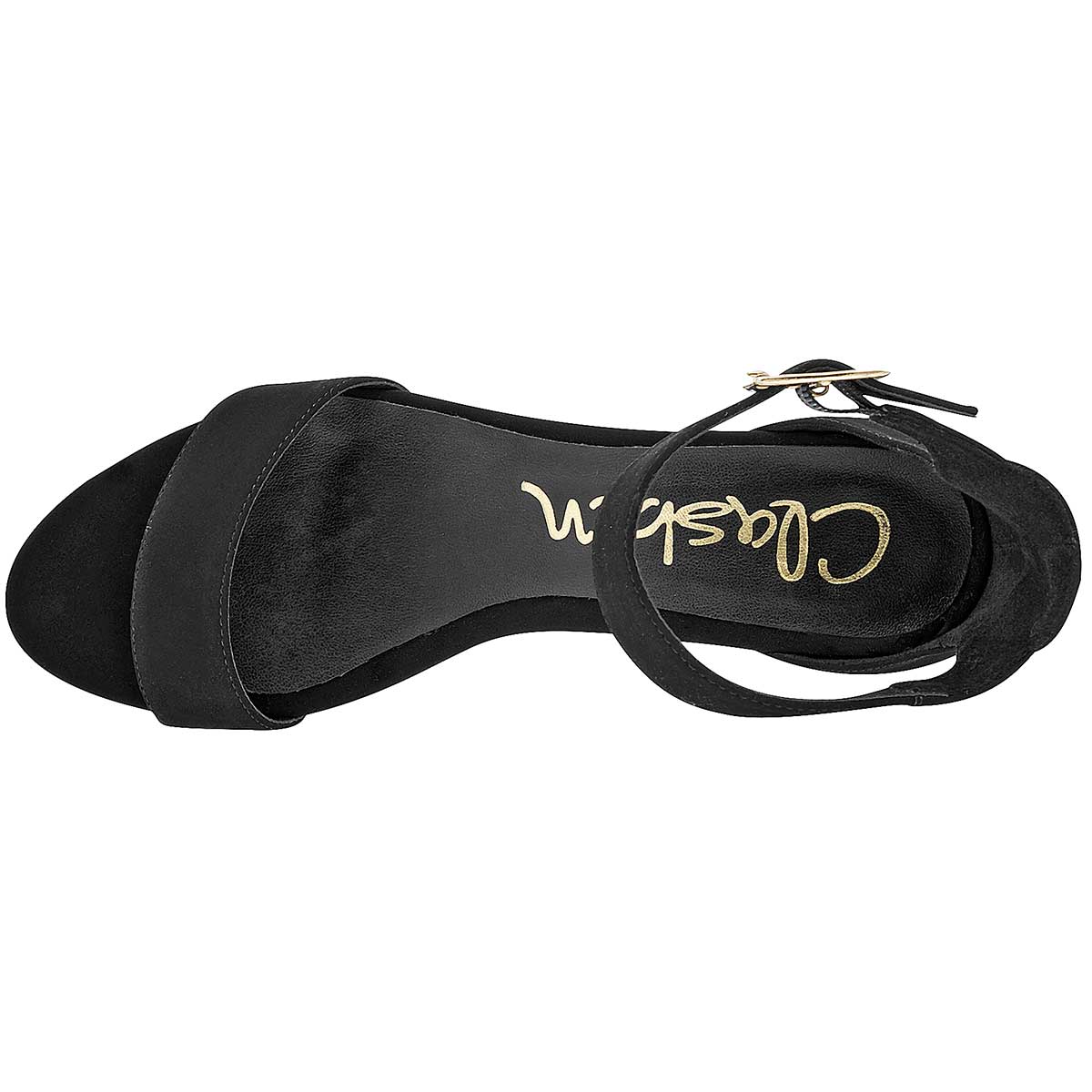 Foto 3 pulgar | Zapatillas Clasben Negras para Mujer