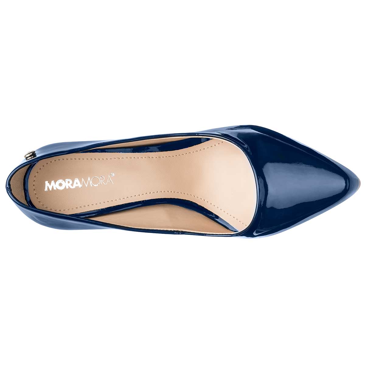Foto 3 pulgar | Zapatillas Moramora Azules para Mujer