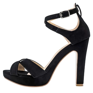 Foto 3 | Zapatillas Mary Cecy Negras para Mujer