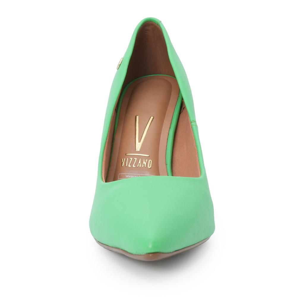 Foto 4 pulgar | Zapatilla Vizzano Sandy Premium Verde Lima para Mujer