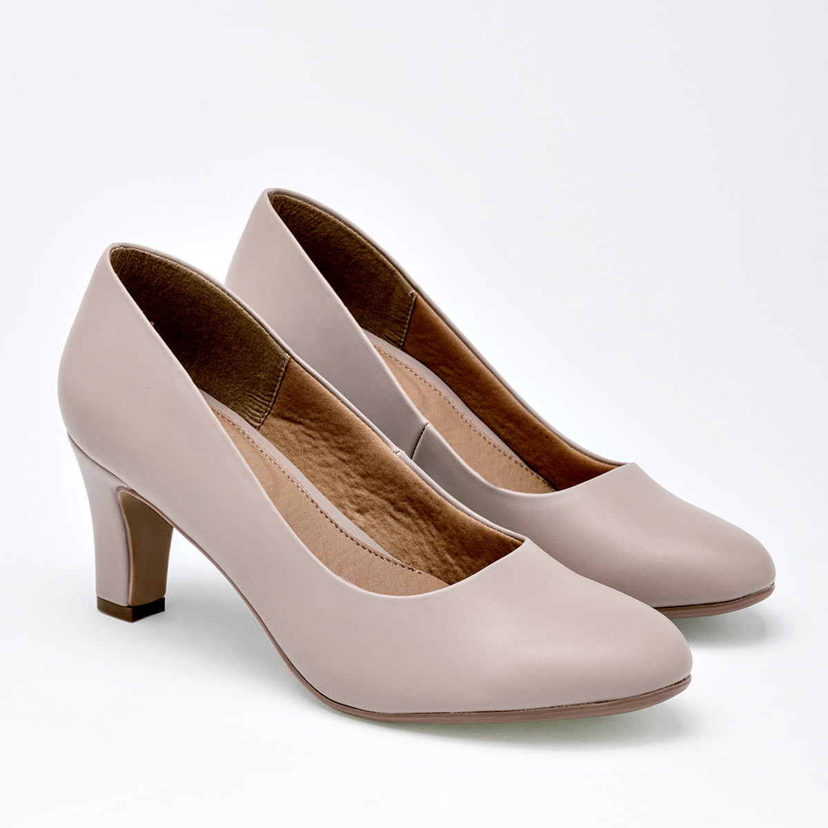 Foto 2 | Zapatilla para Mujer Lady Paulina Beige 125335-e