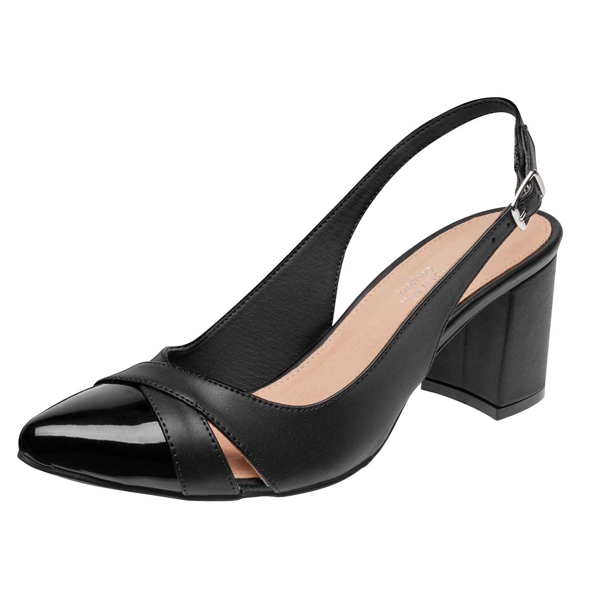 Foto 1 | Zapatilla para Mujer Lady Paulina Negro 112404-1