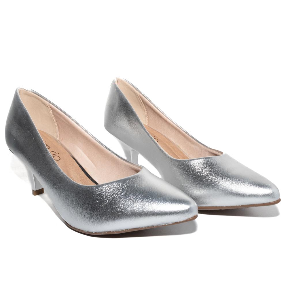 Foto 5 | Zapatillas Beira Rio 4076.1101.14710 Plateadas para Mujer