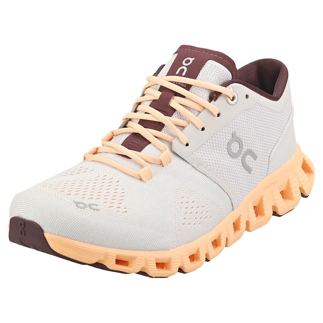 Foto 2 pulgar | Tenis On Cloud X Almond Silver para Mujer - Venta Internacional