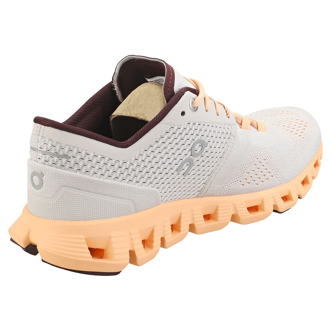 Foto 3 pulgar | Tenis On Cloud X Almond Silver para Mujer - Venta Internacional