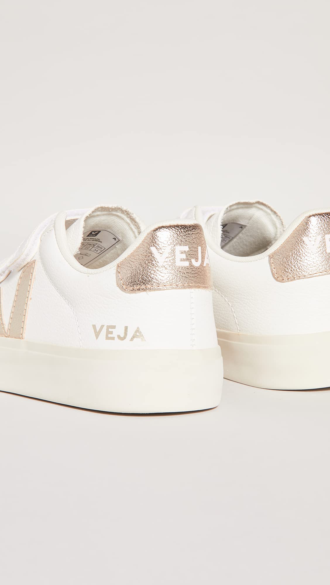 Foto 4 | Tenis Veja Recife Logo Blanco con Platino para Mujer - Venta Internacional