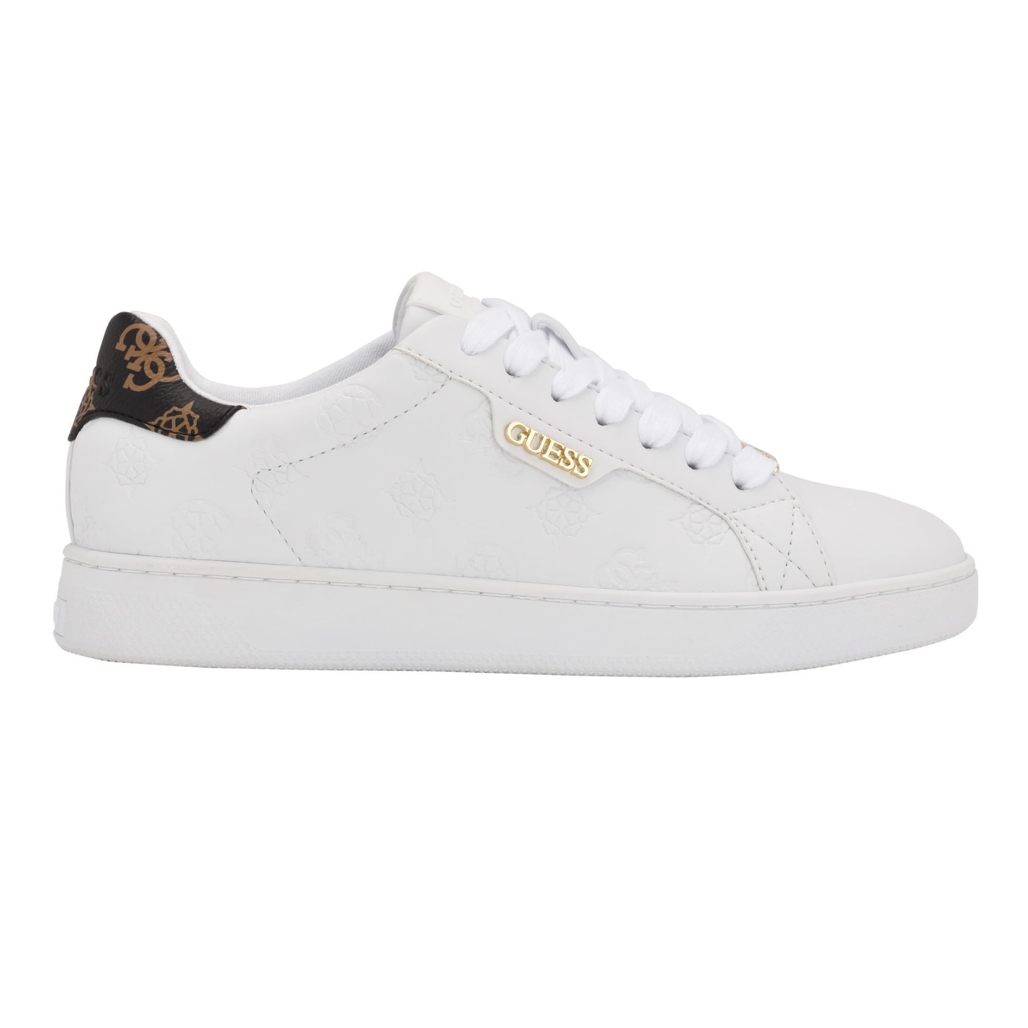 Foto 6 pulgar | Tenis Guess Renzy Blancos para Mujer - Venta Internacional