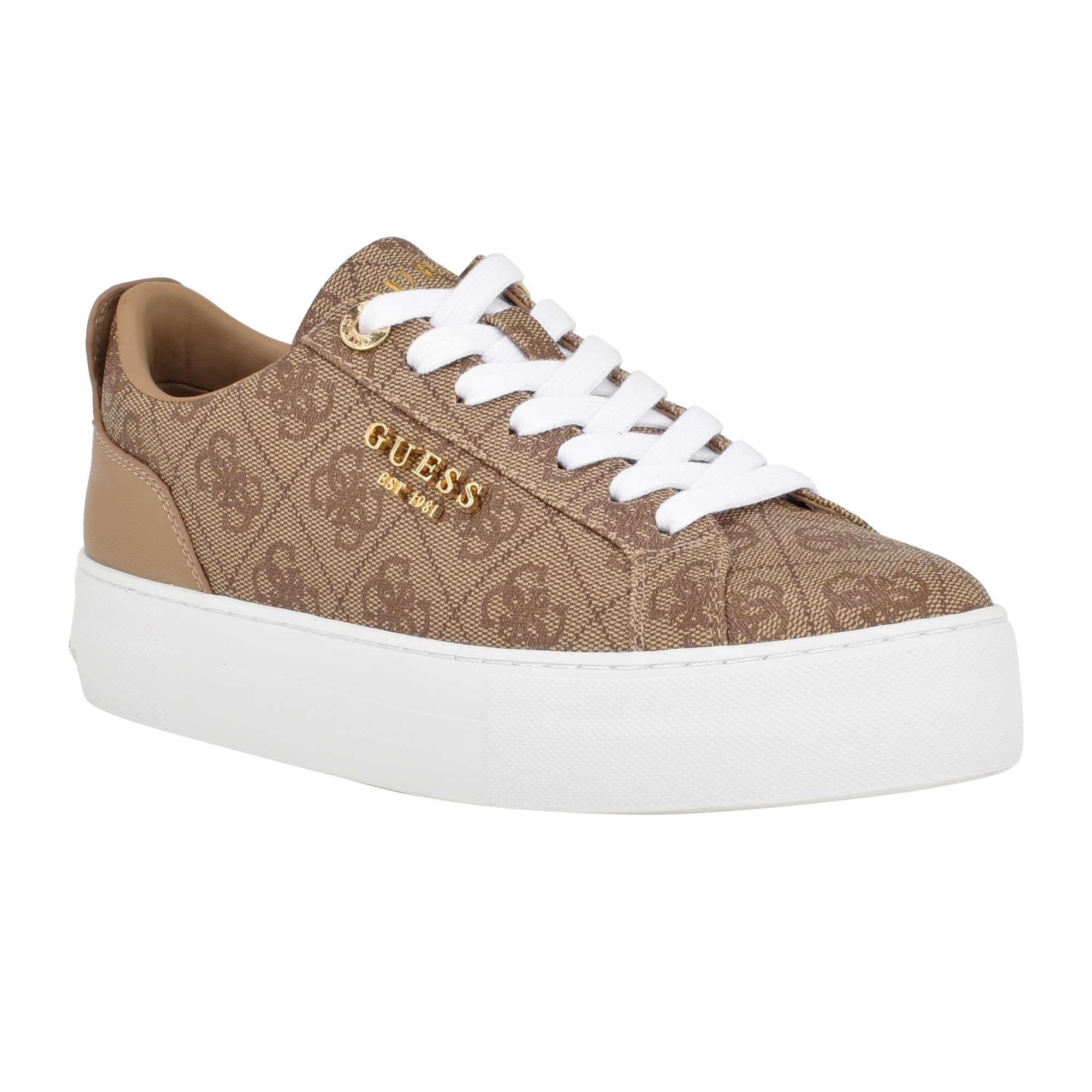 Tenis Guess Genza Latte Multi 110 para Mujer - Venta Internacional