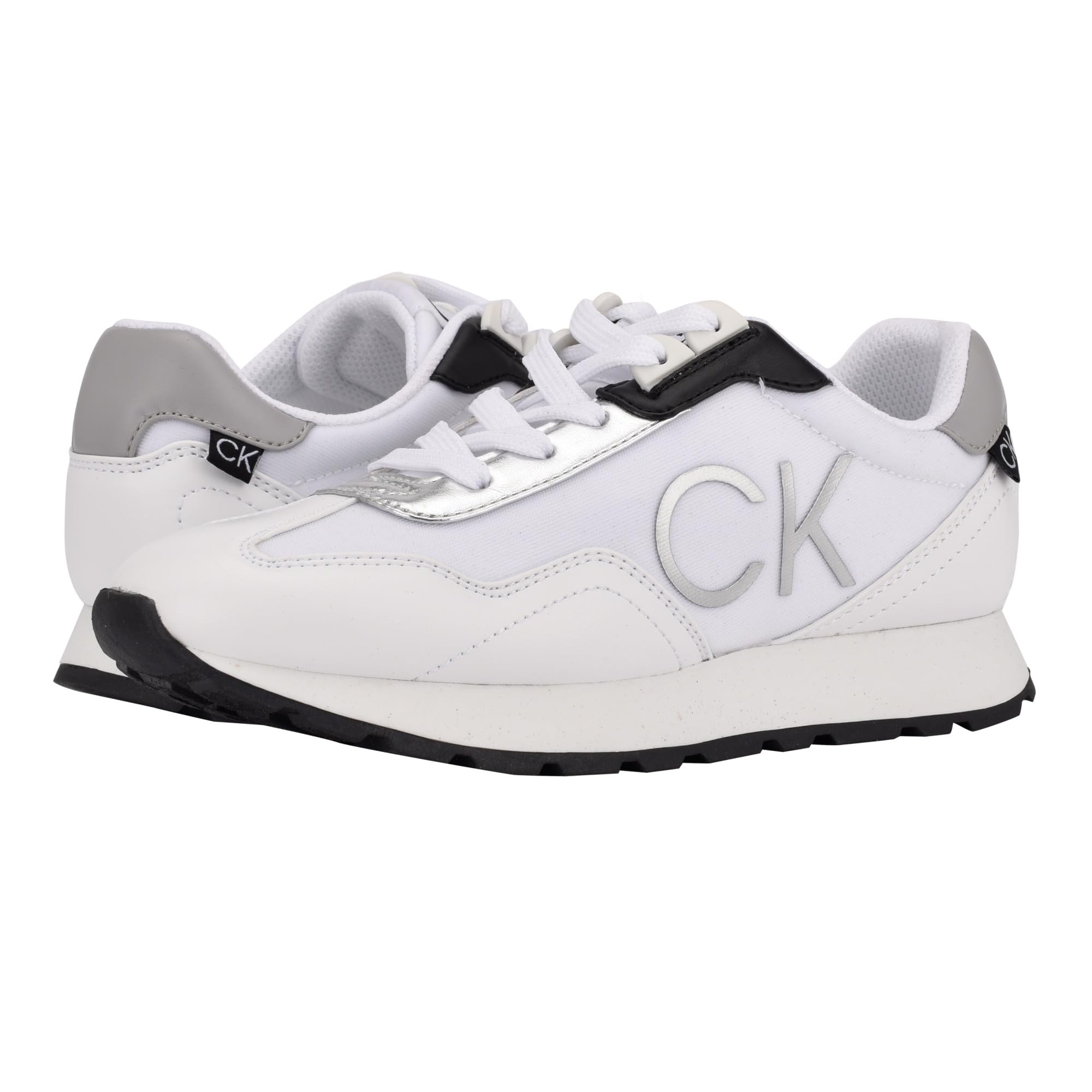 Foto 7 pulgar | Tenis Calvin Klein Caden Blanco para Mujer - Venta Internacional