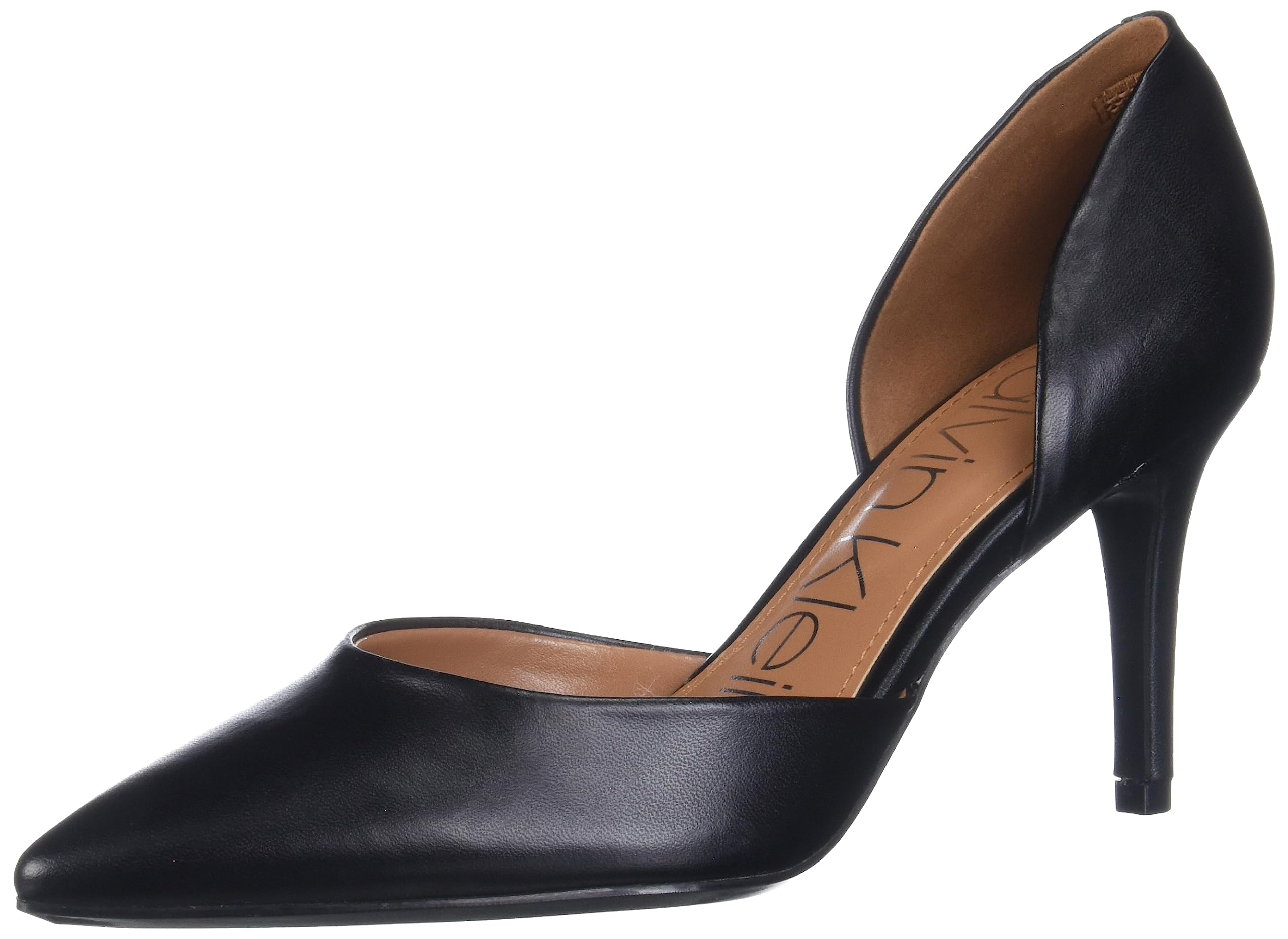 Foto 2 pulgar | Zapatos de Piel Calvin Klein Gloria Pump Negros para Mujer - Venta Internacional