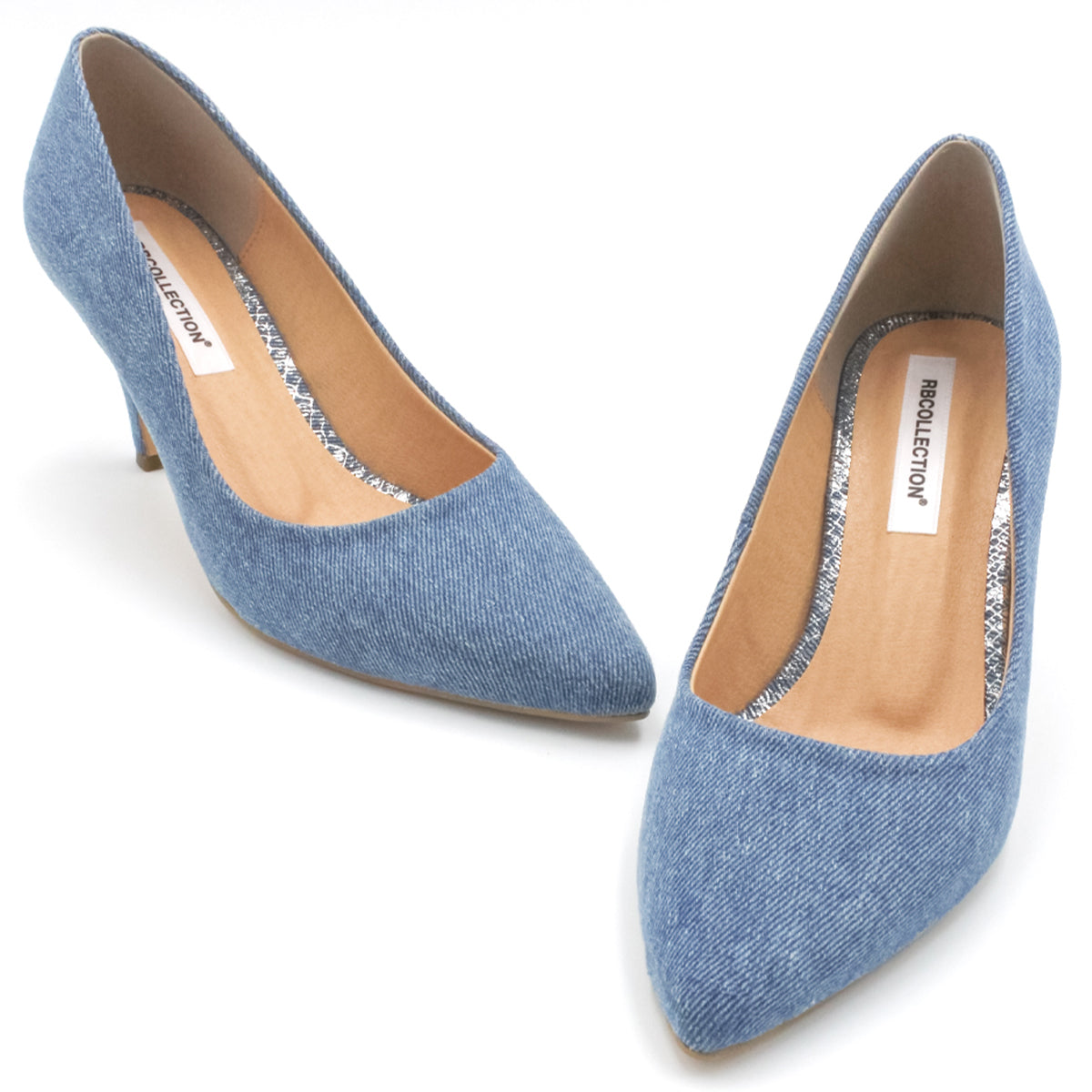 Foto 4 | Zapatillas Rbcollection Exterior Textil Azules para Mujer