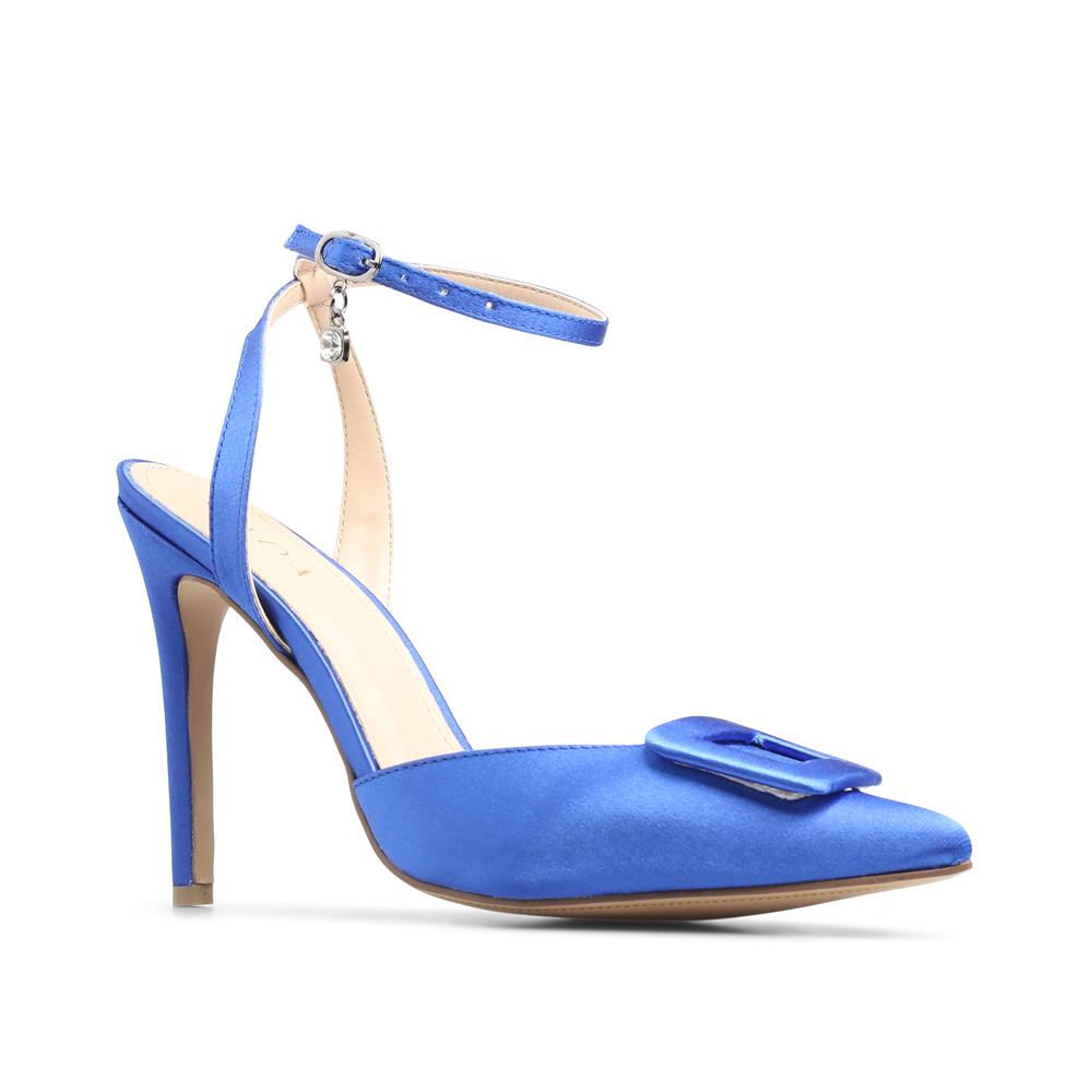 Foto 2 | Stiletto de Tacón Mada Noelle Azul para Mujer