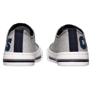 Foto 4 | Tenis Dallas Cowboys NFL Glitter de Lona con Parte Superior Baja para Mujer - Venta Internacional