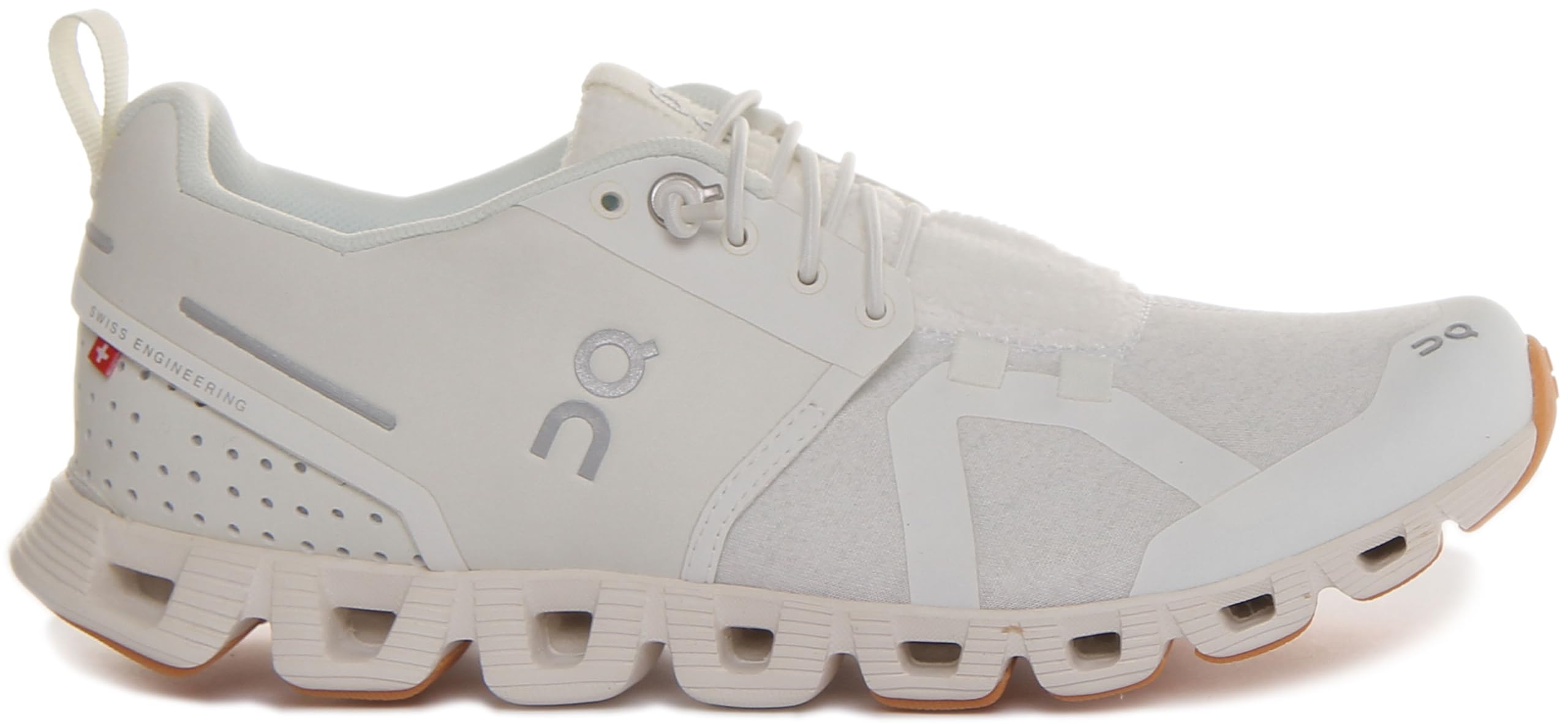 Foto 3 pulgar | Tenis On Cloud Terry Blancos para Mujer - Venta Internacional