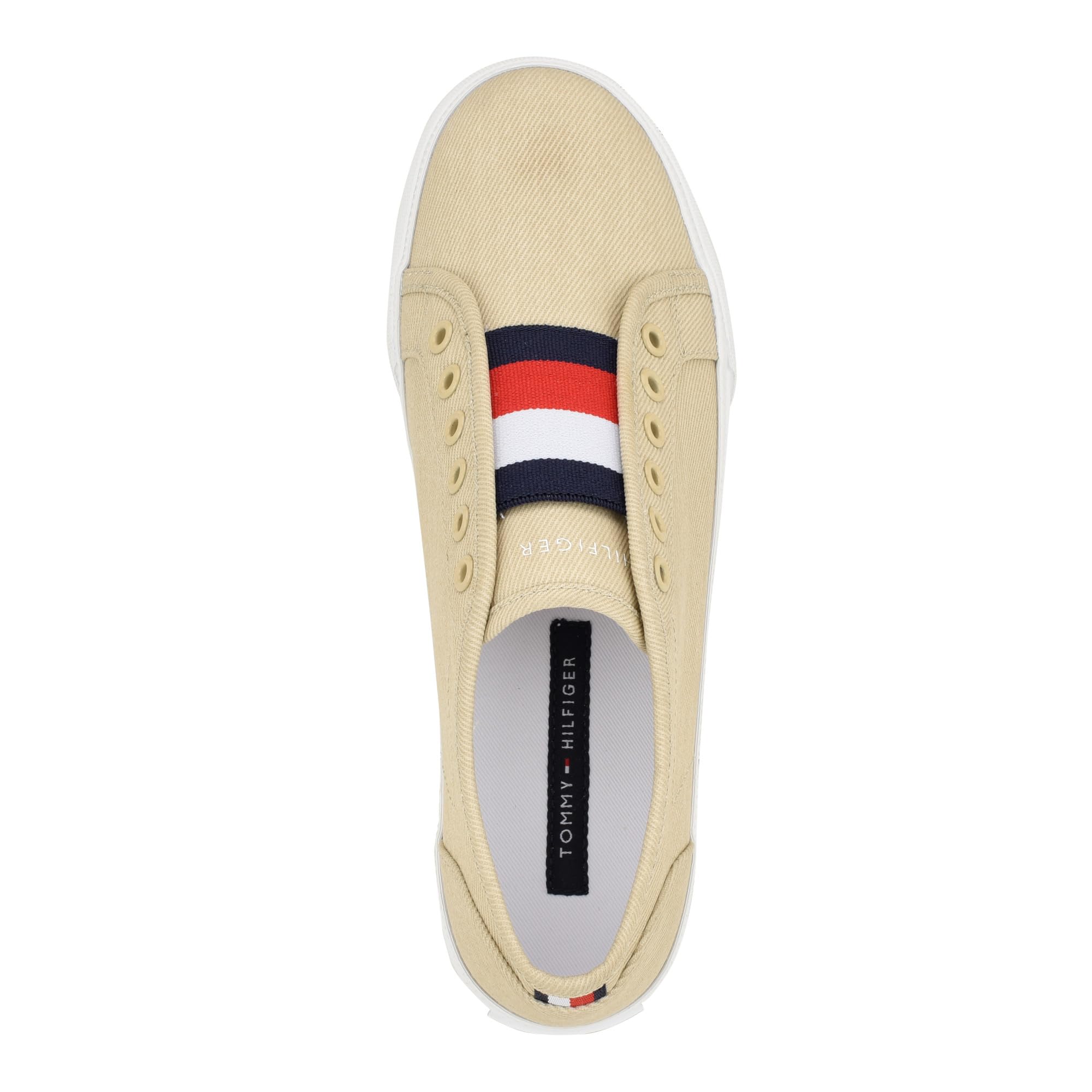 Foto 3 pulgar | Tenis Tommy Hilfiger Anni5 White Clay 110 para Mujer  - Venta Internacional