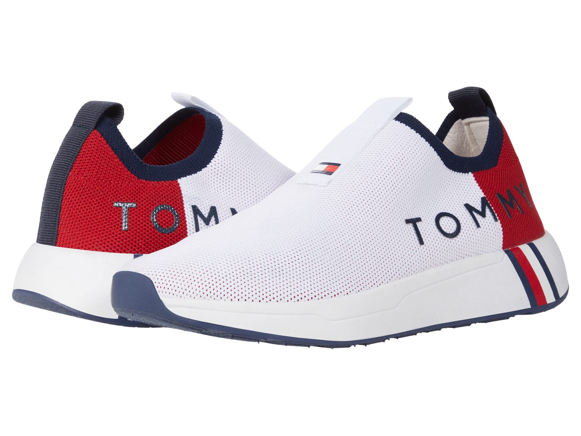 Foto 2 | Zapatilla Tommy Hilfiger Aliah White Para Mujer - Venta Internacional.