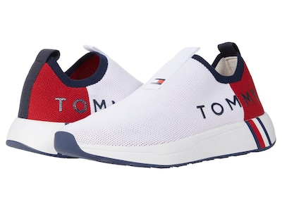 Foto 2 | Tenis Tommy Hilfiger Aliah White para Mujer - Venta Internacional