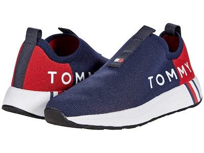 Foto 2 | Tenis Tommy Hilfiger Aliah Navy para Mujer - Venta Internacional