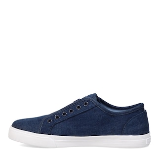 Foto 3 | Tenis Tommy Hilfiger Anni Slip-on en Denim para Mujer - Venta Internacional