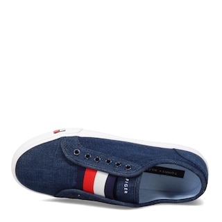 Foto 5 | Tenis Tommy Hilfiger Anni Slip-on en Denim para Mujer - Venta Internacional