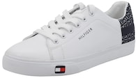 Tenis Tommy Hilfiger Laddin con Monograma Blancos para Mujer - Venta Internacional