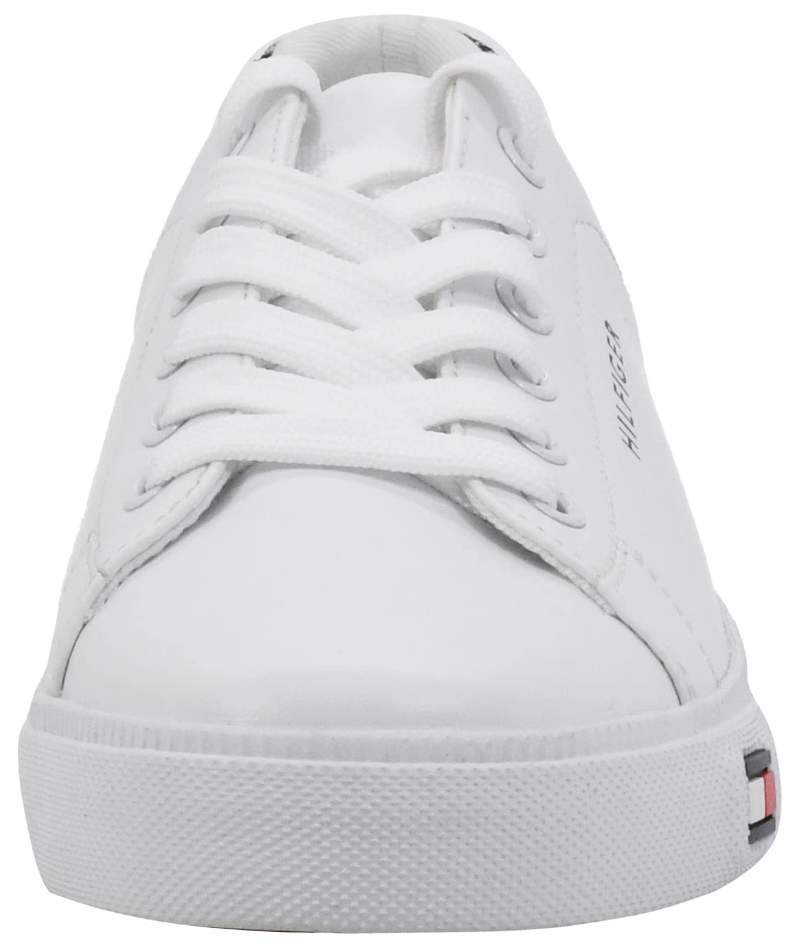 Foto 3 pulgar | Tenis Tommy Hilfiger Laddin con Monograma Blancos para Mujer -  Venta Internacional