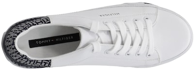 Foto 5 | Tenis Tommy Hilfiger Laddin con Monograma Blancos para Mujer - Venta Internacional