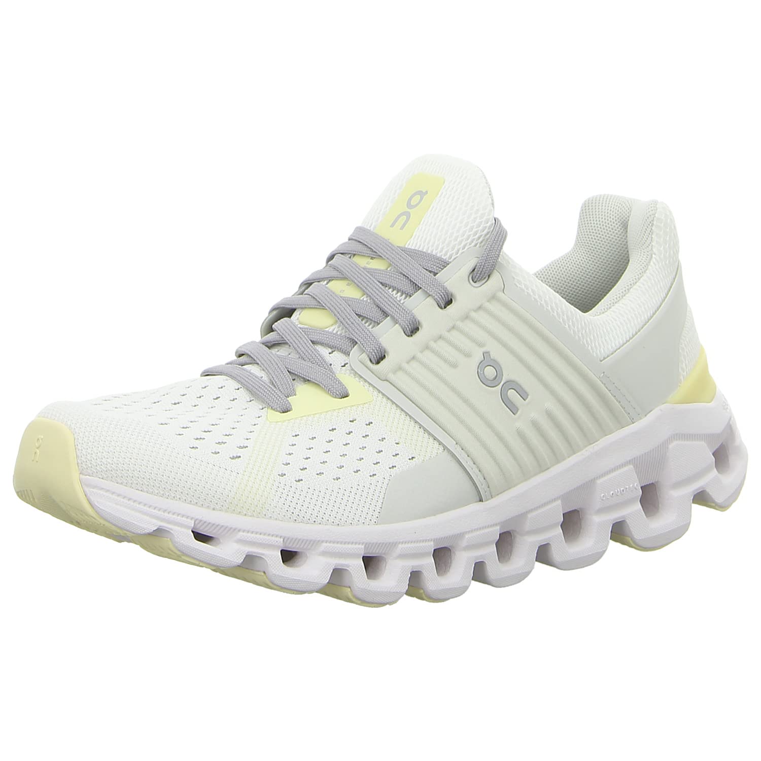 Foto 2 pulgar | Zapatillas On Cloudswift 2.0 Para Mujer, Blanco/limelight, Talla 9 - Venta Internacional.