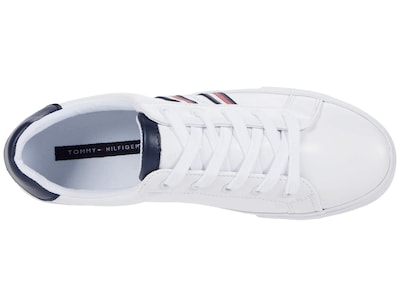 Foto 2 | Zapatos Tommy Hilfiger Lendon Blanco/azul Marino Para Hombre Talla 9m - Venta Internacional.