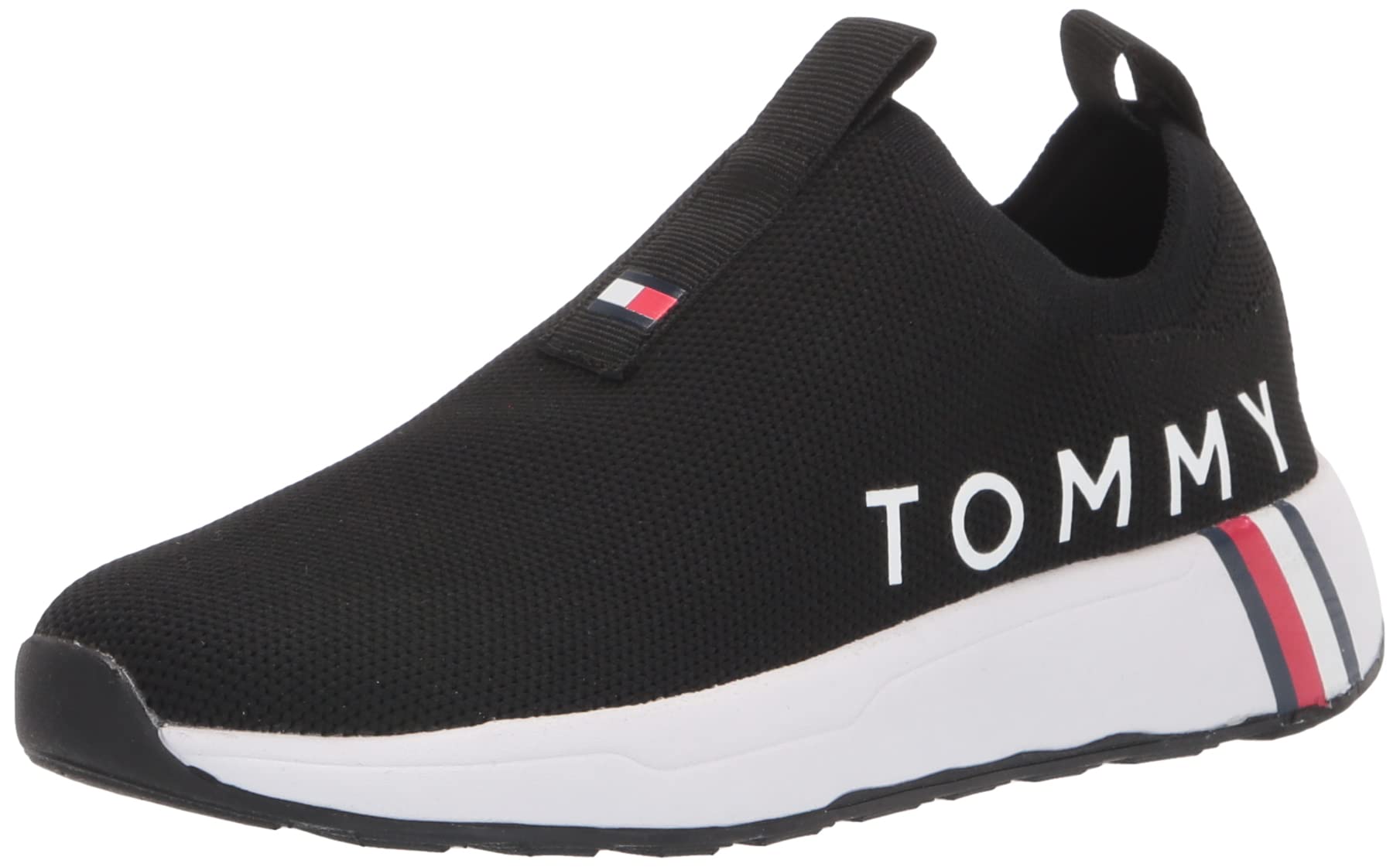 Foto 1 | Zapatilla Tommy Hilfiger Aliah Black Para Mujer - Venta Internacional.