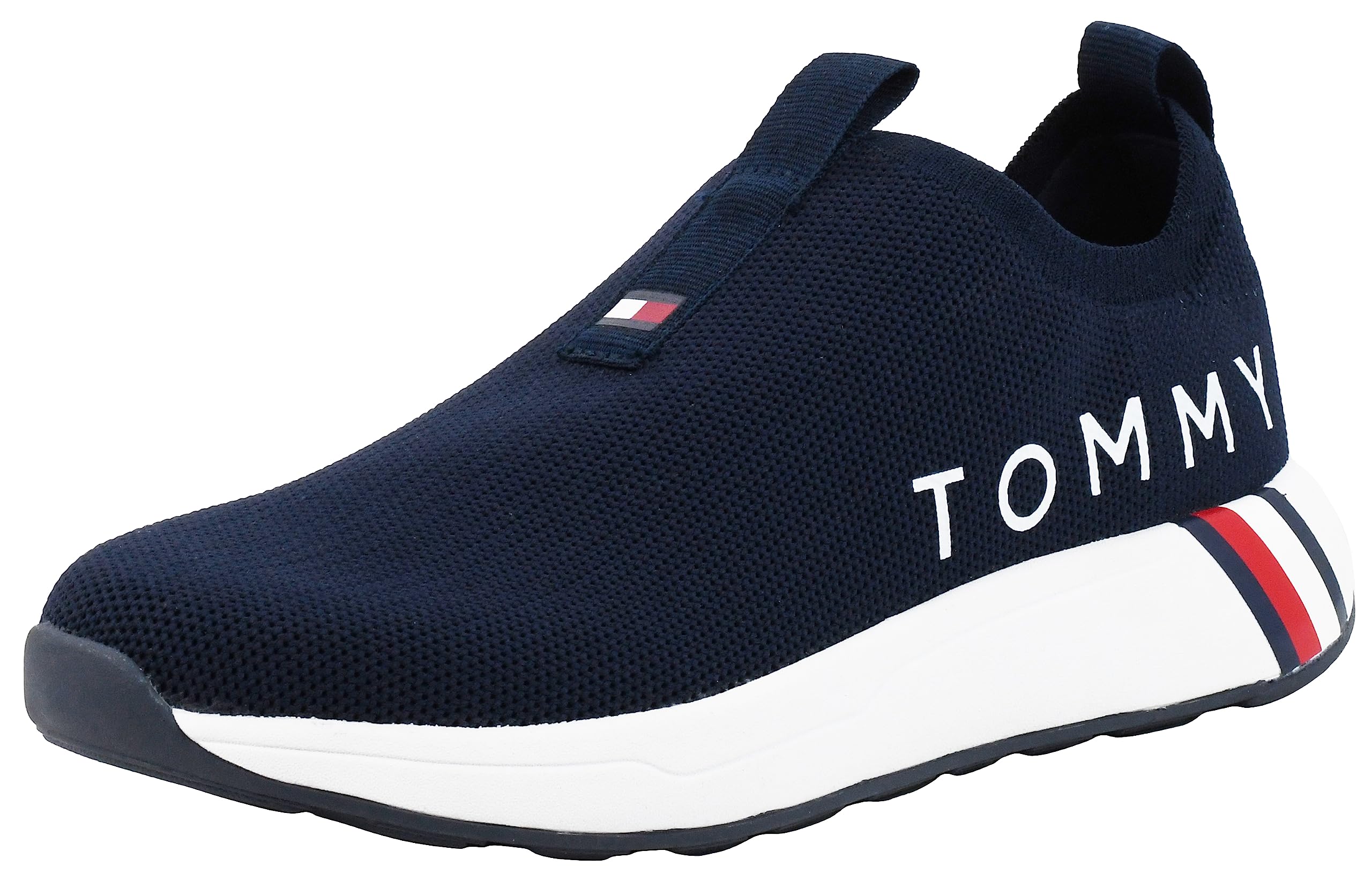 Zapatos Tommy Hilfiger Aliah Para Mujer, Color Azul Marino/azul Marino, Talla 7.5 - Venta Internacional.