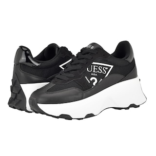 Foto 6 | Tenis Guess Calebb Negros para Mujer - Venta Internacional