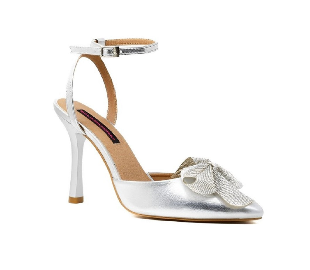 Zapatos Salamandra 274-3923 Izzy Strech Plata Formal Dama