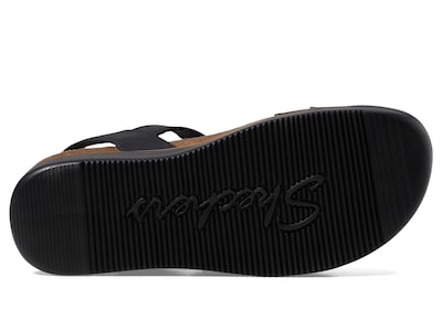 Foto 3 | Sandalias Skechers Lifted Comfort Negros para Mujer - Venta Internacional