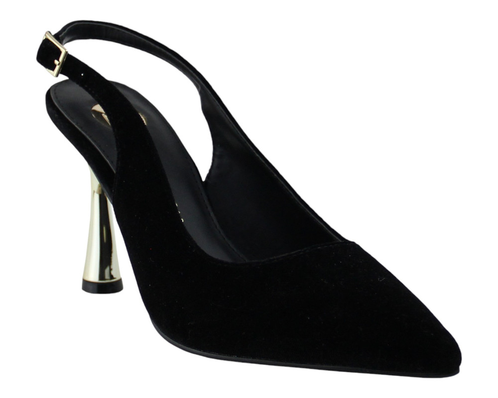 Foto 1 | Zapatilla Para Mujer Lob Footwear Velvet Negro 92004977