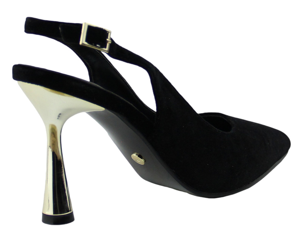 Foto 3 | Zapatilla Para Mujer Lob Footwear Velvet Negro 92004977