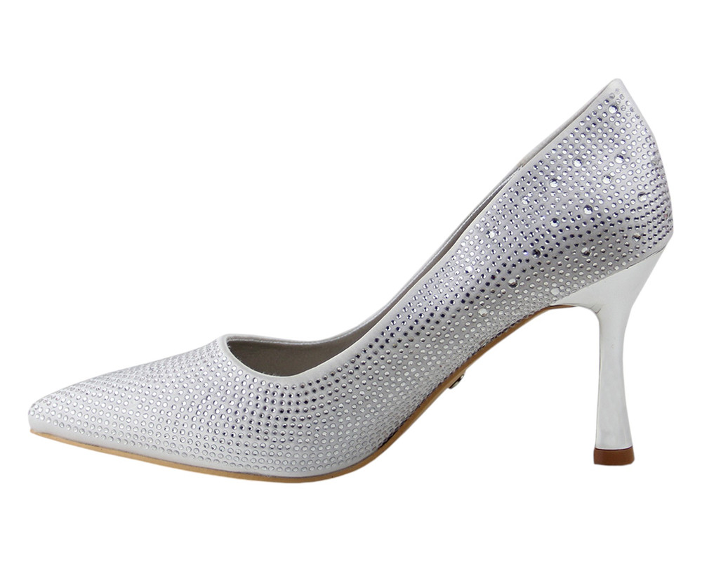 Foto 5 | Zapatilla Para Mujer Marca Lob Footwear Con Un Acabado Estilo Satin En Color Plata 56204559