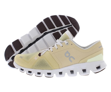 Foto 4 | Tenis On Cloud X 3 Savannah/frost para Mujer - Venta Internacional